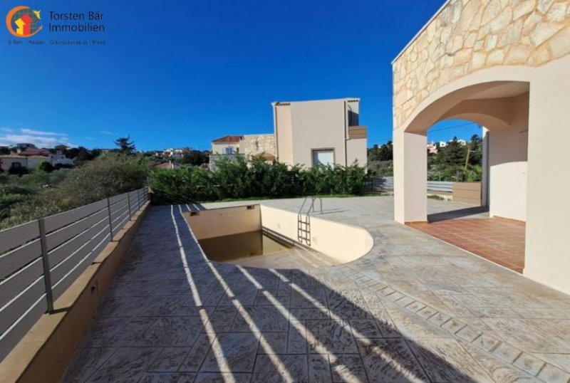 Kefalas Kreta, Kefalas, moderes Haus 3SZ 2Badez. Garage, Meerblick priv. Pool Haus kaufen